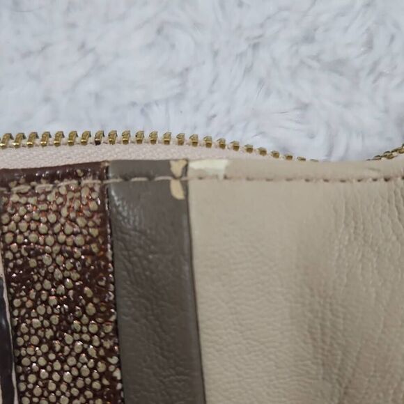 Jessica Simpson Ryanne Crossbody Metallic studded chained strap party purse - Picture 7 of 12